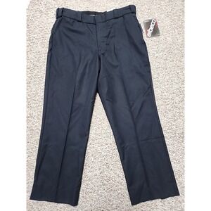 ELBECO DUTYMAXX POLY RAYON 4 POCKET PANTS‎ E254RND DARK NAVY 38 NWT